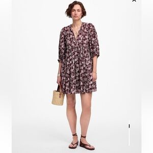Madewell Floral Dress Size Medium